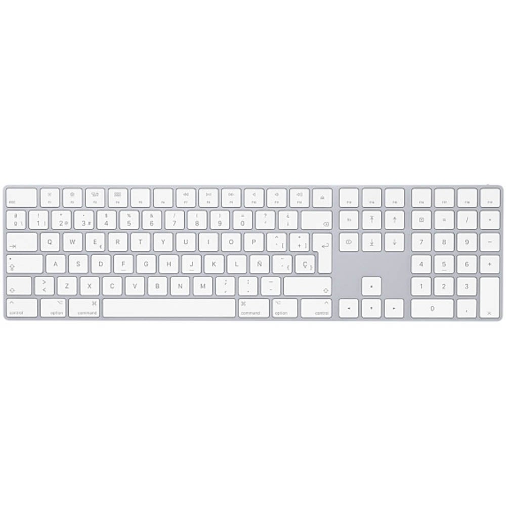 Apple Magic Keyboard Español con Teclado Numérico Plata